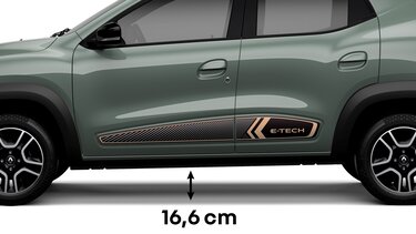 Renault Kwid E-Tech - altura