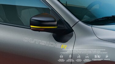 Exclusivos detalles en verde citrón del Renault Kwid