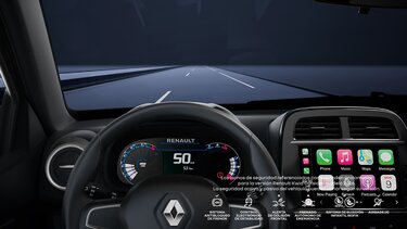 Sistema de monitoreo de presión de los neumáticos del Renault Kwid