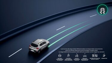 Programa electrónico de estabilidad del Renault Kwid