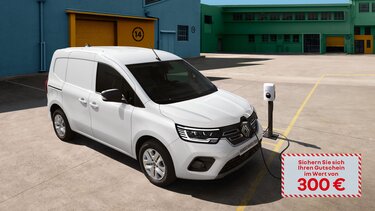 Renault Kangoo Rapid E-Tech - Aktion stilvoll unterwegs Gutschein