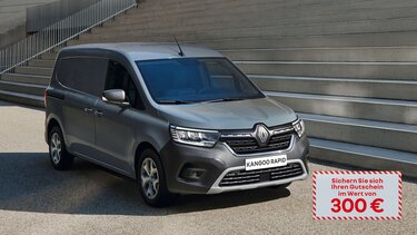 Renault Kangoo Rapid - Aktion stilvoll unterwegs Gutschein