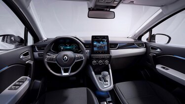 Das Cockpit des Renault Captur Plug-in Hybrid