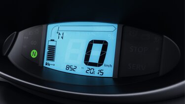 Renault Twizy E-Tech 100% elektrisch Display