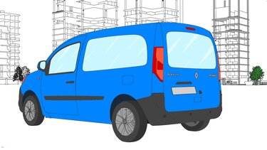 Renault Kangoo coloriage
