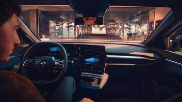 panel interior renault