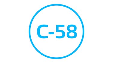 Etiqueta circulación en C-58 y en carril de BUS VAO
