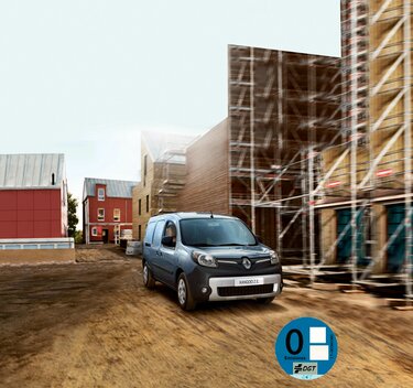 Renault KANGOO Z.E. parte trasera