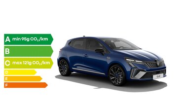  Etiquette énergétique Clio – Emissions de CO2 et consommation du véhicule