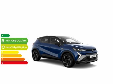 étiquette énergétique CO2 Nouveau Renault Captur
