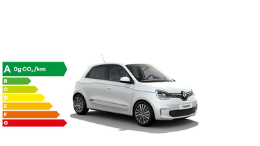 Etiquette énergétique Twingo électrique – Emissions de CO2 et consommation du véhicule