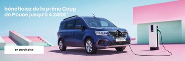 Grand Kangoo E-Tech électrique - prime coup de pouce