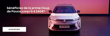 RENAULTScenic E-Tech électrique - prime coup de pouce