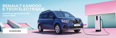 Grand Kangoo E-Tech électrique - prime CEE