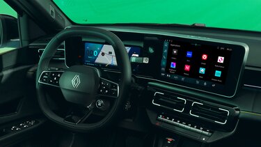 Renault 4 -intérieur - technologie