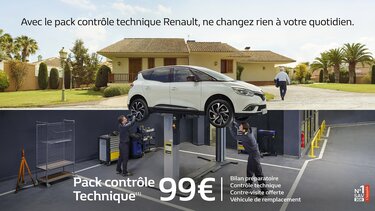 Renault Service Pack Controle Technique offre