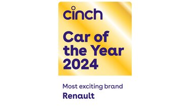 Renault Cinch Most Exciting Brand of the Year 2024 