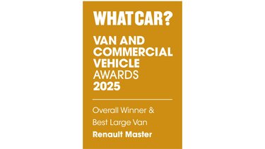 Overall Winner & Large Van  of the Year 