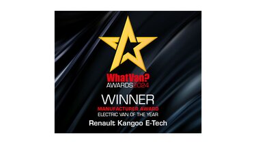 Kangoo WhatVan? Electric van of the year