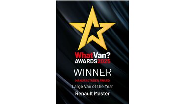 What Van? Awards 2025 - Large Van of the Year