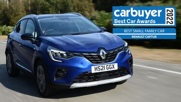 Renault Captur CarBuyer Best Small Family Car 2022