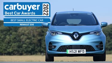 Renault Zoe-E-Tech electric CarBuyer Small Electric Award 2022