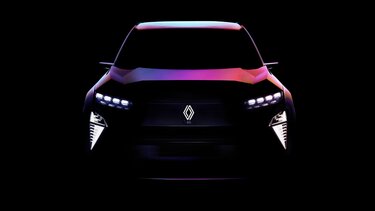 First teaser for the future Renault concept car