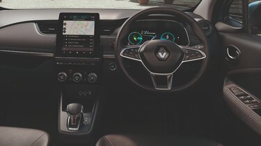 Renault ZOE interior dashboard 