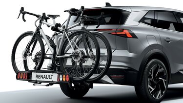 Renault Symbioz E-Tech full hybrid - tool-free detachable towbar (with bicycle rack for up to 3 bikes)