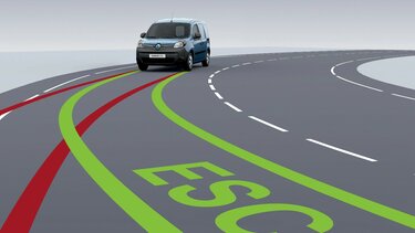 Renault KANGOO Z.E. Electronic Stability Control (ESC)