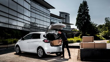 KANGOO Z.E. storage