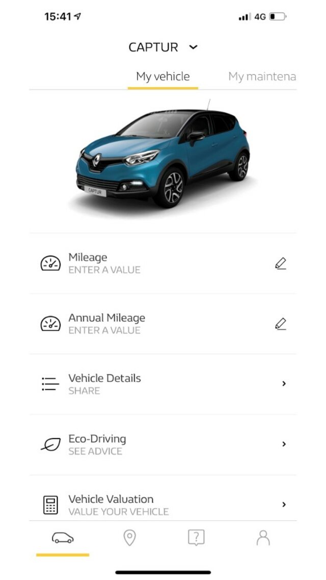 My renault app