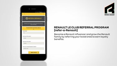 RENAULT LE CLUB REFERRAL PROGRAM (refer-a-Renault)