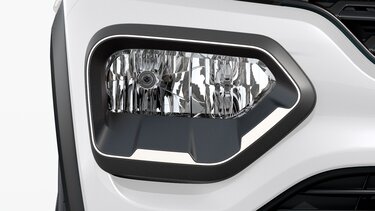 SUV-styled headlamps