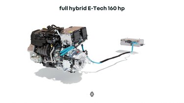 Motore full hybrid E-Tech