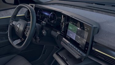 Renault Megane E-Tech 100% électrique - zoom sur cockpit