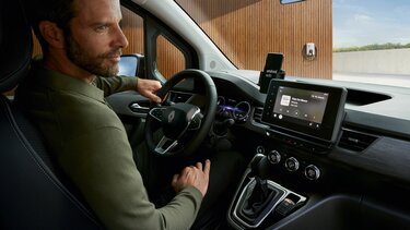 Renault Kangoo E-Tech 100% electric – Lifestyle im Innenraum