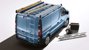 galerie de toit en aluminium - accessoires - Renault Trafic Van E-Tech 100% electric