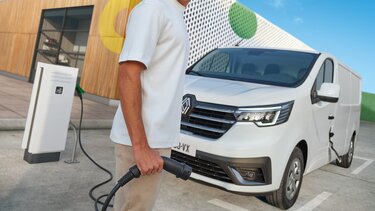 gestion de la charge - Renault Trafic Van E-Tech 100% electric