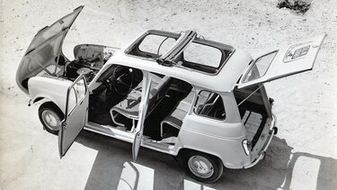 Renault 4 ouverte
