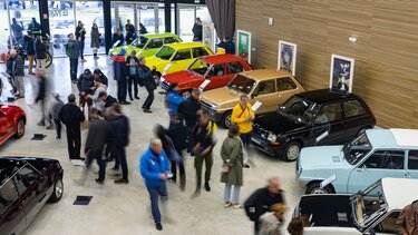 Losange Passion International exposition 50 ans Renault 5