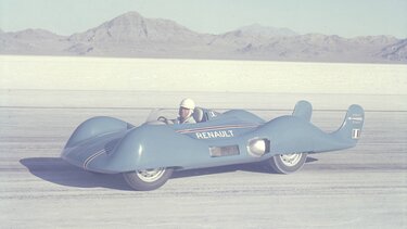 Renault Etoile Filante Speed Record Car 1956 blau 1:43 Norev