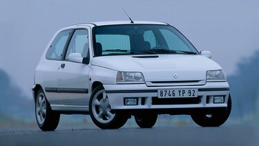 RENAULT CLIO blanche face