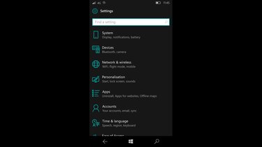 Versiunea software a telefonului (Windows Phone)
