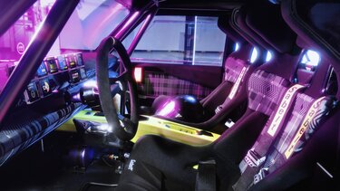 Interior: R5 TURBO 3E E-Tech 100 % eléctrico de Renault