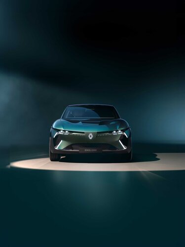 signature lumineuse - green turismo vision - Renault