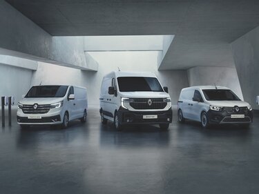 onze series bedrijfswagens - Renault