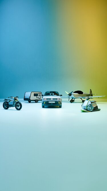 4 französische Mobilitätskooperationen rund um den Renault 4