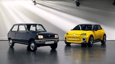 Vom Renault 5 zum elektrischen Prototypen des Renault R5 E-Tech 100% elektrisch