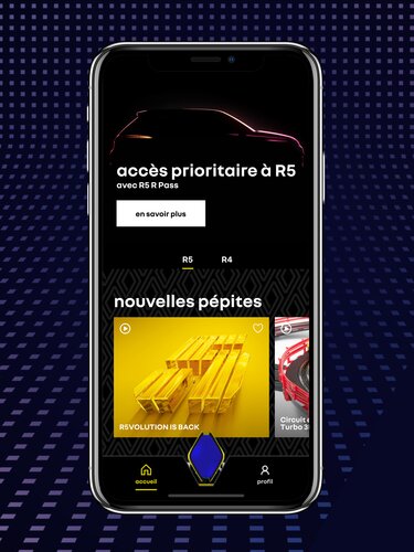 novedades R5 - aplicación reno - Renault
